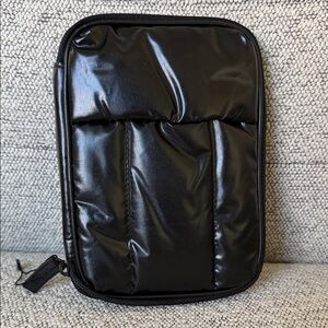 Calpak Black Quilted Men's Wallet